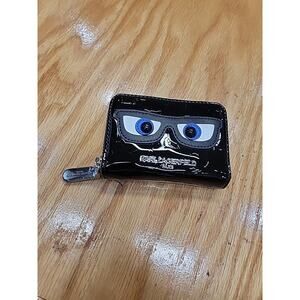 Karl Lagerfeld Paris Maybelle Zip Around Mini Wallet Blue A34